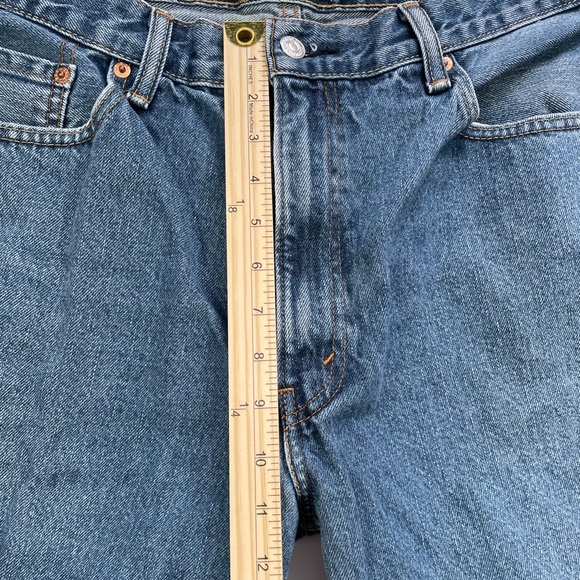 Levi’s 550 Relaxed Fit Men’s Denim Blue Jeans - Size 38 x 32 - Picture 5 of 10